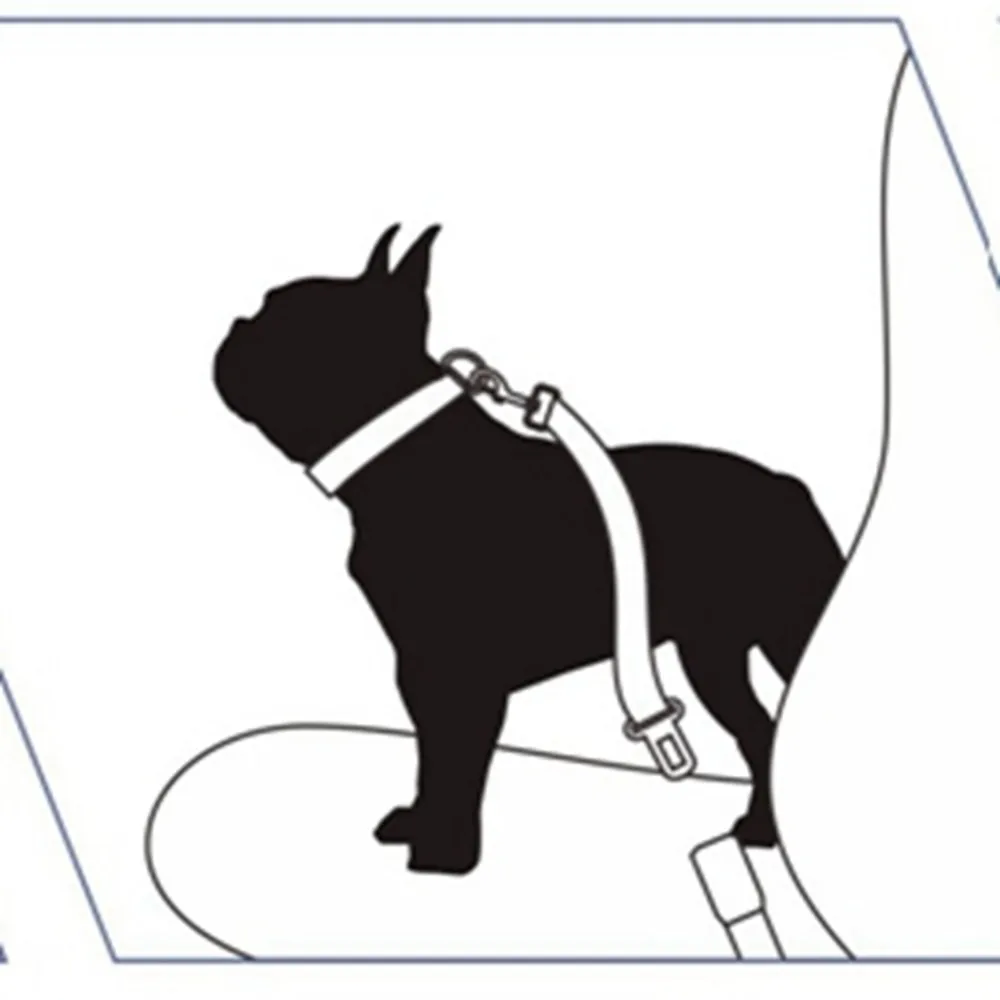 1" Orange Color Dog Seat Belt Golf Cart.dog Seat Belt Gray,Dog Seat