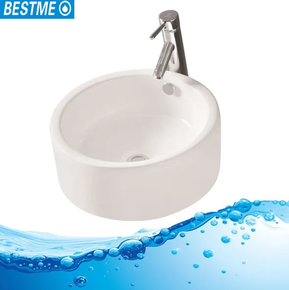 Ceramic Round Above Counter Art Basin ceramic basin
