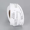 High Quality Labels Supplier Custom Print Instruction Nylon Fabric Clothing Wash Care Labels in Roll