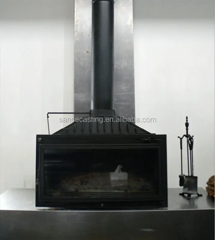 Large Cast Iron Fireplace With 28kw Bsc326 Buy Large Cast Iron