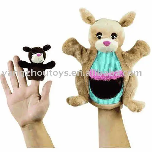kangaroo hand puppet