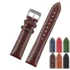 EACHE Oil Waxed Leather Quick Release Watch Band Watch Straps 18mm 20mm 22mm Stock
