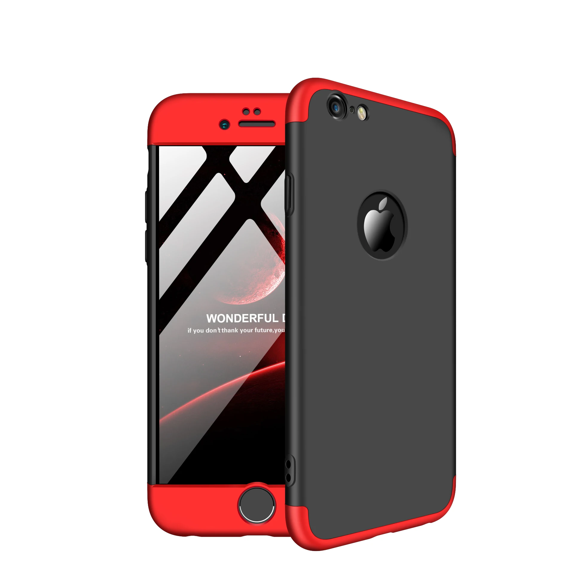 GKK Original Manufacturer 360 full protective Hard PC phone accessories for iPhone 6  back cover mobile phone case for iPhone 6