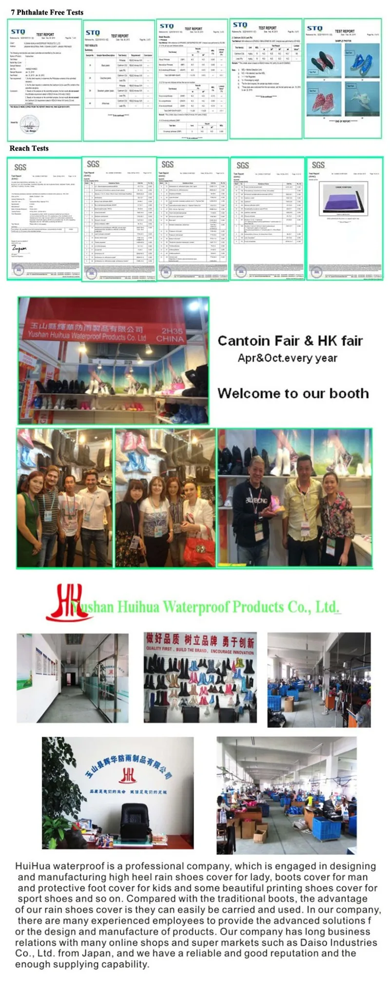 Cheap Tourist Area Rainproof Shoe Cover for Men 