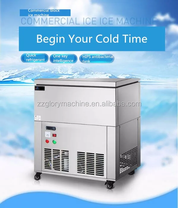 China Supply Snow Ice Block Machine Commercial Cylinder Snow Ice Block