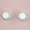 22mm transparent plastic double gaps spout plastic suction nozzle with cap