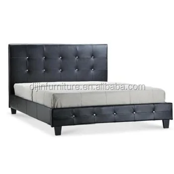 Diamante Bed Diamond Crystal Modern Leather Beds Single Double King Diamante Bed Diamond Crystal Modern Leather Beds Single Double King Size Black
