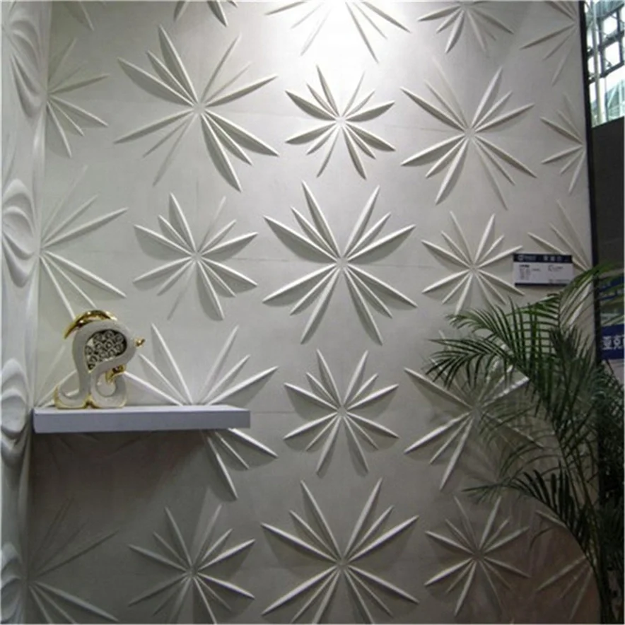 3d Wall Panel Decorative Pvc Wall Boardwhite3030cm11 Tiles1 Square Meter Buy Pvc 3d Wall 7572