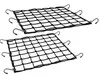 High quality double layers Nylon Plastic Hook Polyester Envelope Car SUV Elastic Truck cargo net for tesla 90*60cm