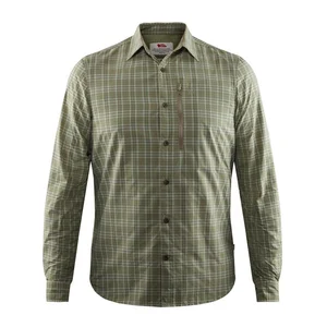 Best Quality OEM Modern Design Men Long Sleeve Plaid Shirt With Pocket Zipper Best Quality OEM Modern Design Men Long Sleeve Plaid Shirt With Pocket Zipper