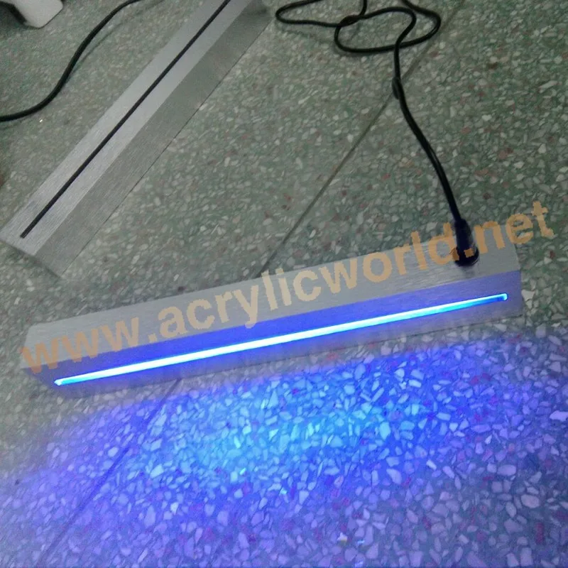 Led Edge Lit Lighted Base For Acrylic Led Sign Base Led Sign Edge Lit