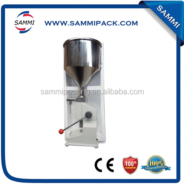 5-50ml manual small BB cream bottle filling machine 
