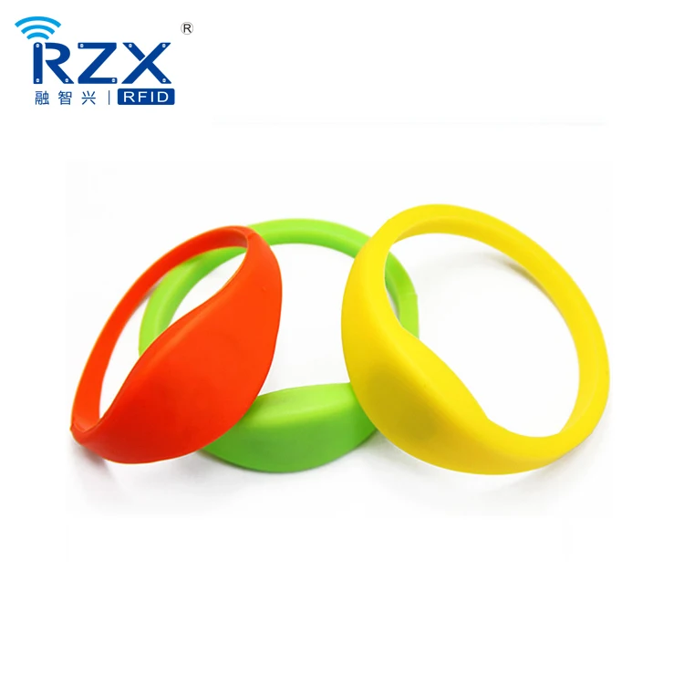 Proximity Waterproof Em Marine 4100 125khz Silicone Rfid Wristband/ Rfid Bracelet