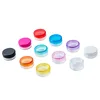 5 gram jar in stock with white lid black transparent lid