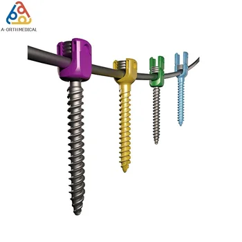 Titanium Surgical Reduction Polyaxial Pedicle Screw Price Of Orthopedic ...