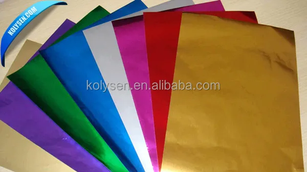 wax laminated aluminum foil chocolate wrapping paper