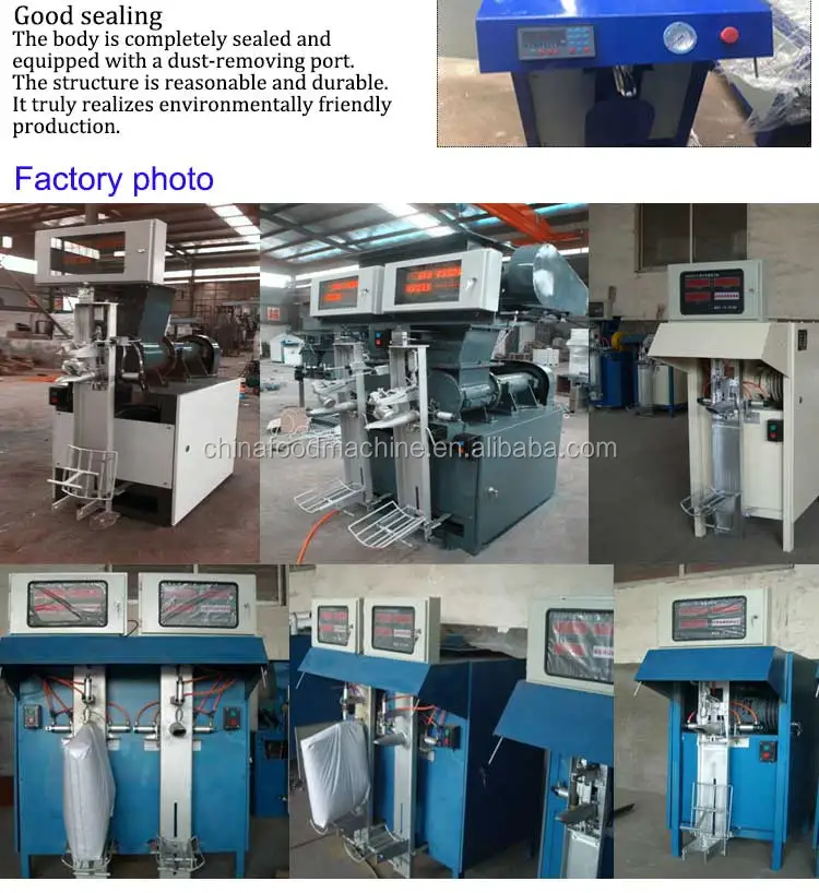 High precision Automatic 50kg Bags plant sand cement filling packing machine