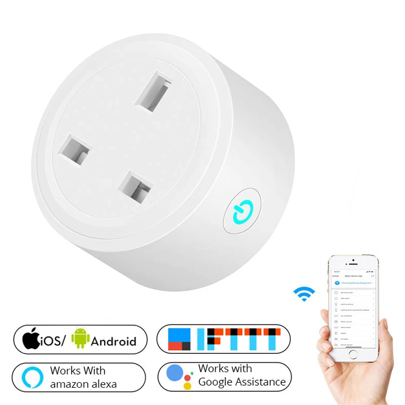 Tuya Mini Wifi Smart Plug UK Wifi Smart Plug Socket