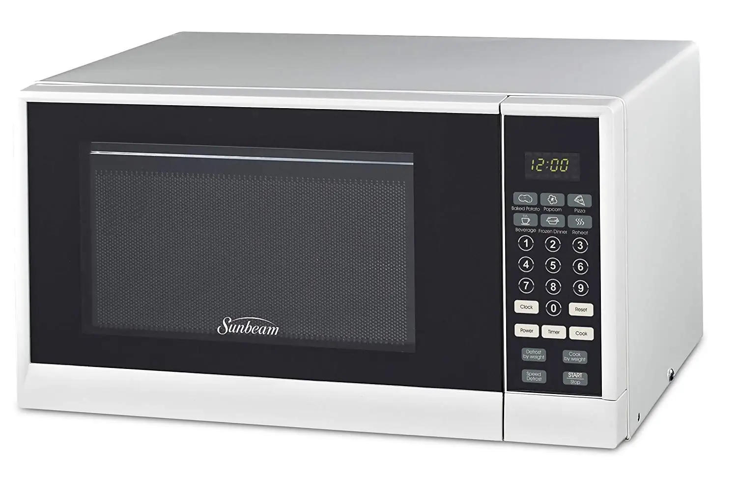 Buy Sunbeam SGCMSR09WE-09 0.9 cu. Ft. Microwave Oven, White in Cheap