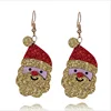 Fashion jewelry popular style hand made new design christmas man earrings