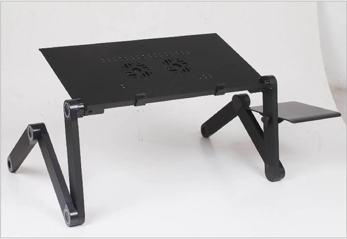 Столик трансформер для ноутбука Multifunctional Laptop Table t8 с 2 вентиляторами