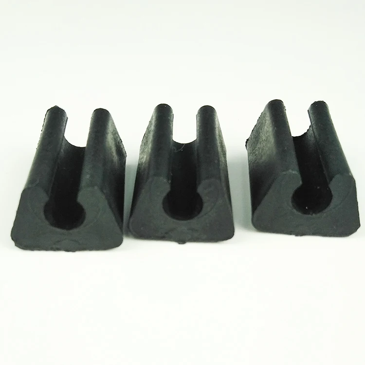 plastica per tubi tondi nero per tubi tondi 4 Piedini di fissaggio della scocca/sedia