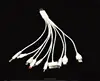 Universal Portable USB 10 in 1 Charge Cable Compatible for iphone 5/6/6p Digital Camera PDA MP3 PSP Multi-Funtion Charger Cable