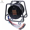 TCP2-16 professional portable high quality xlr male female 16 24 28 32 40 channels snake cable car drum 30m 50m wholesale