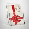 Clear Acrylic Counter Card Holders Business Gift Card Holder Display Stand