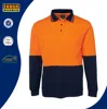 Latest design cotton/polyester work wear custom uniform micro mesh polo shirt
