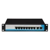 High quality CCTV solutions 8 ports Gigabit POE switch with 2 Gigabit uplink ethernet