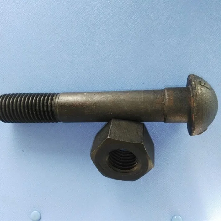 High Tensile Steel Fish Bolts With Square Neck Class 8.8 Black Buy