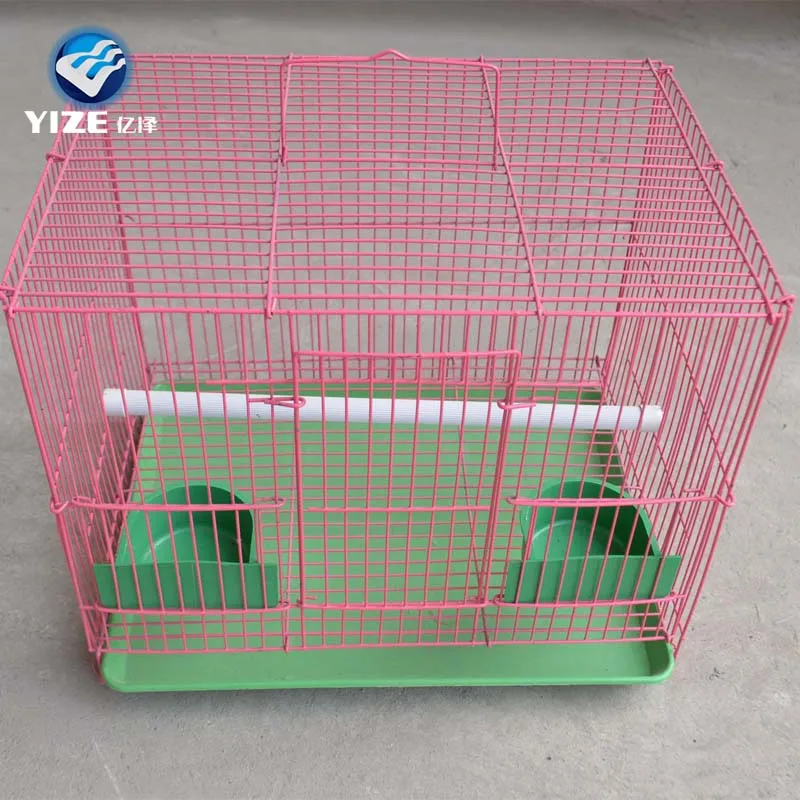 plastic bird cage