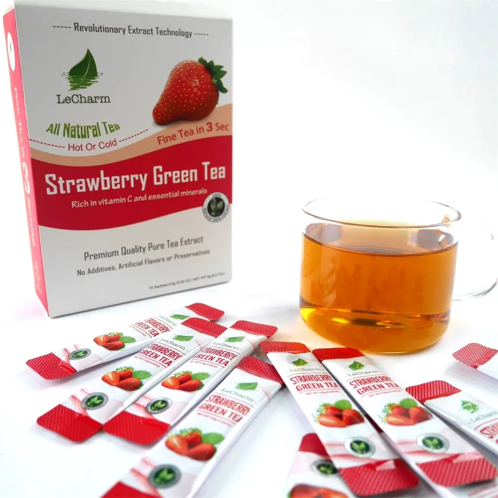 Strawberry green tea (7)