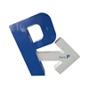 Double sided metal painted pylon sign big standing guidance parking sign