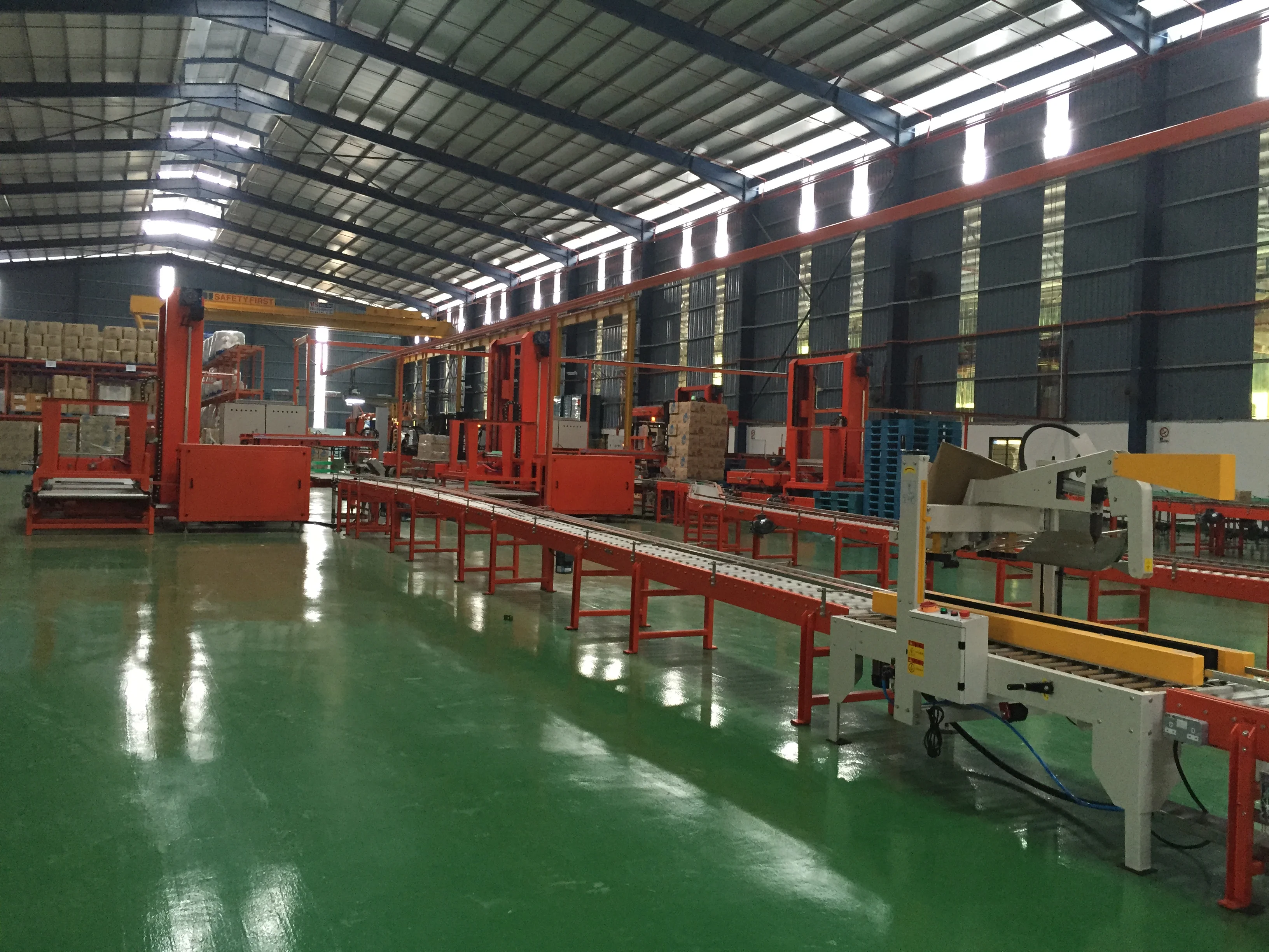 Automatic case palletizer machine manufacturer from china