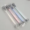 Soft travel case with top cap pack wheat straw new environmental portable toothbrush