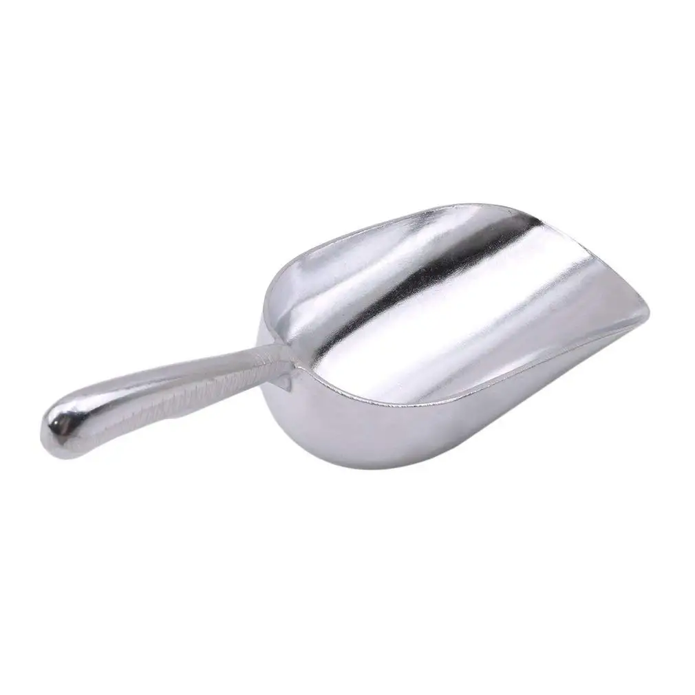 ICE//CANDY SCOOP 12 oz ALUMINUM HEAVY DUTY BAR//RESTAURANT COMMERCIAL GRADE//SILVER