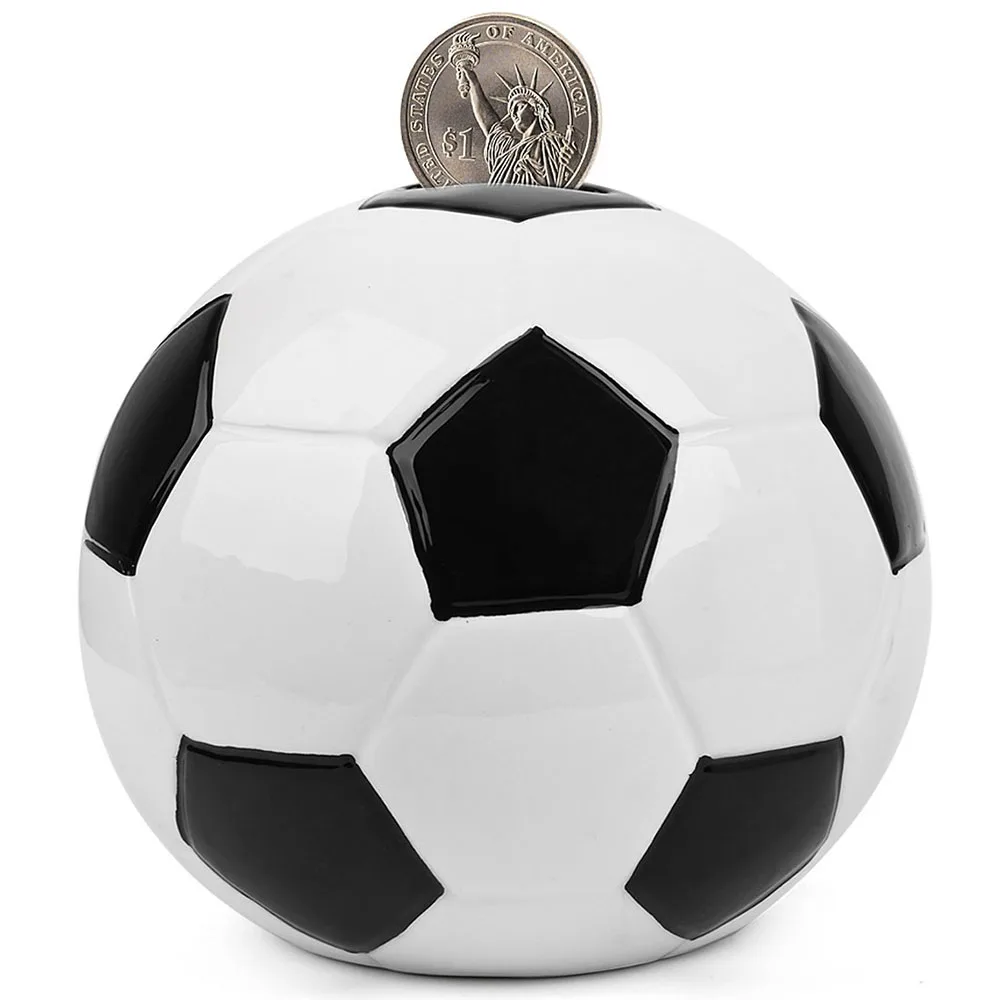 football piggy bank