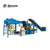 hollow semi automatic block tile making machine QT4-25 Cement hollow / solid block making machine for sale
