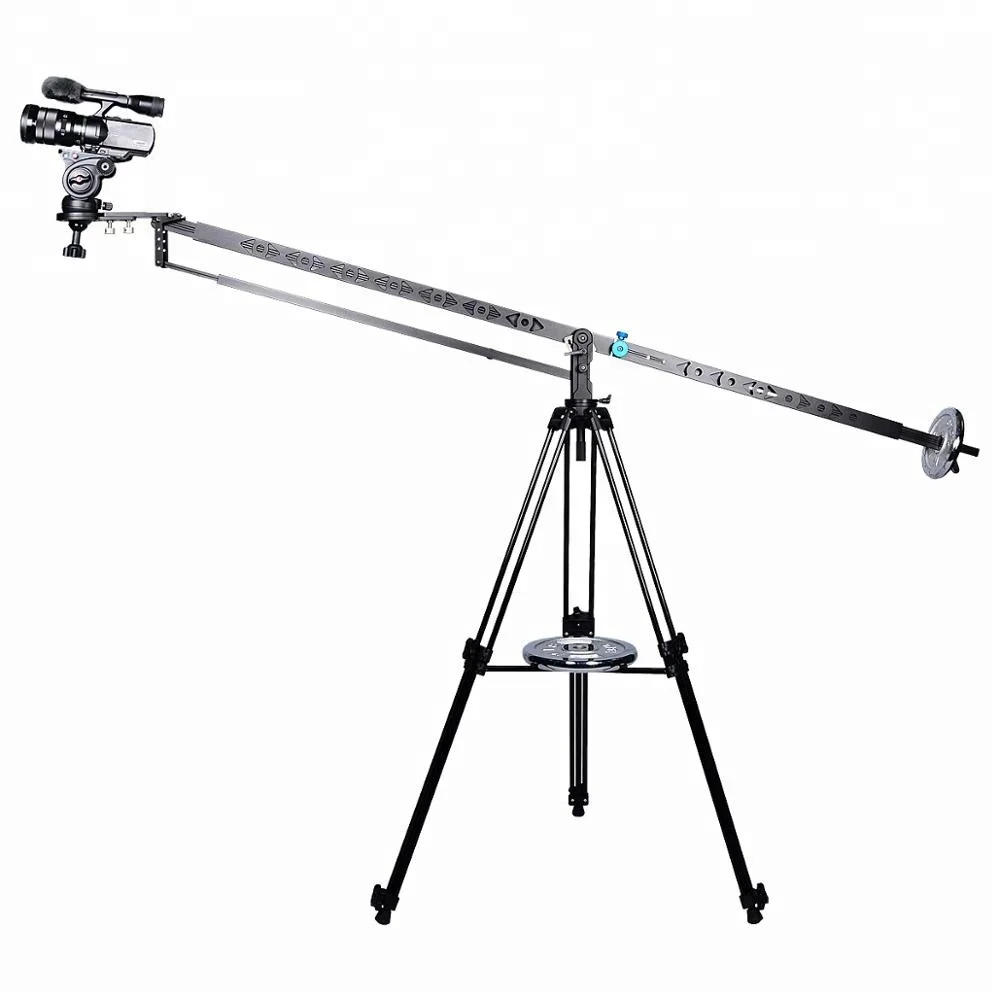 3m Professional Dslr Video Camera Extendable Tilt Arm Jib Crane With