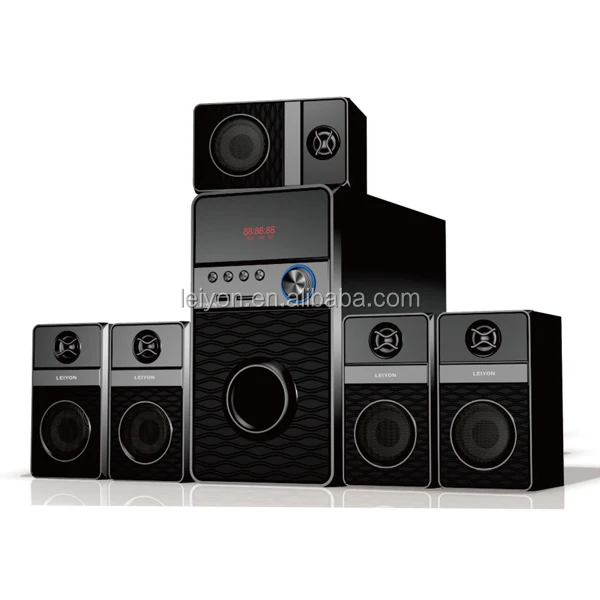 5.1 channel multimedia speaker system