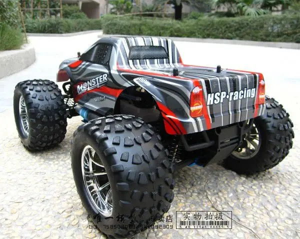 petrol remote control monster truck