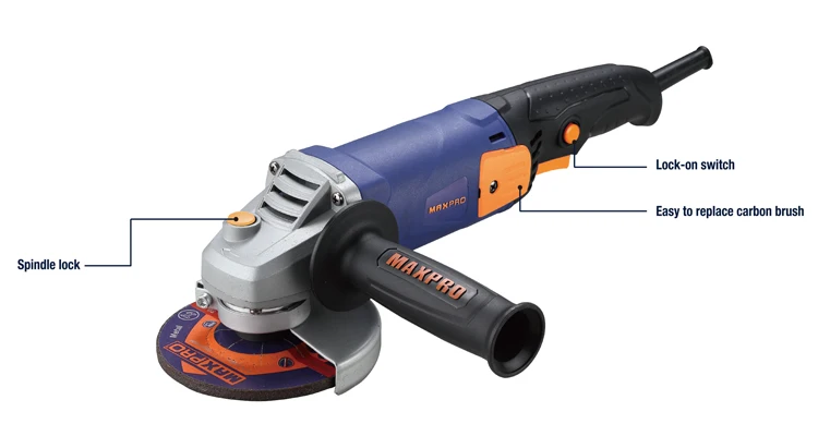 MAXPRO MPAG951/100L High quality 100mm 950W Angle Grinder with long handle