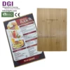Best selling products wood display stand food menu
