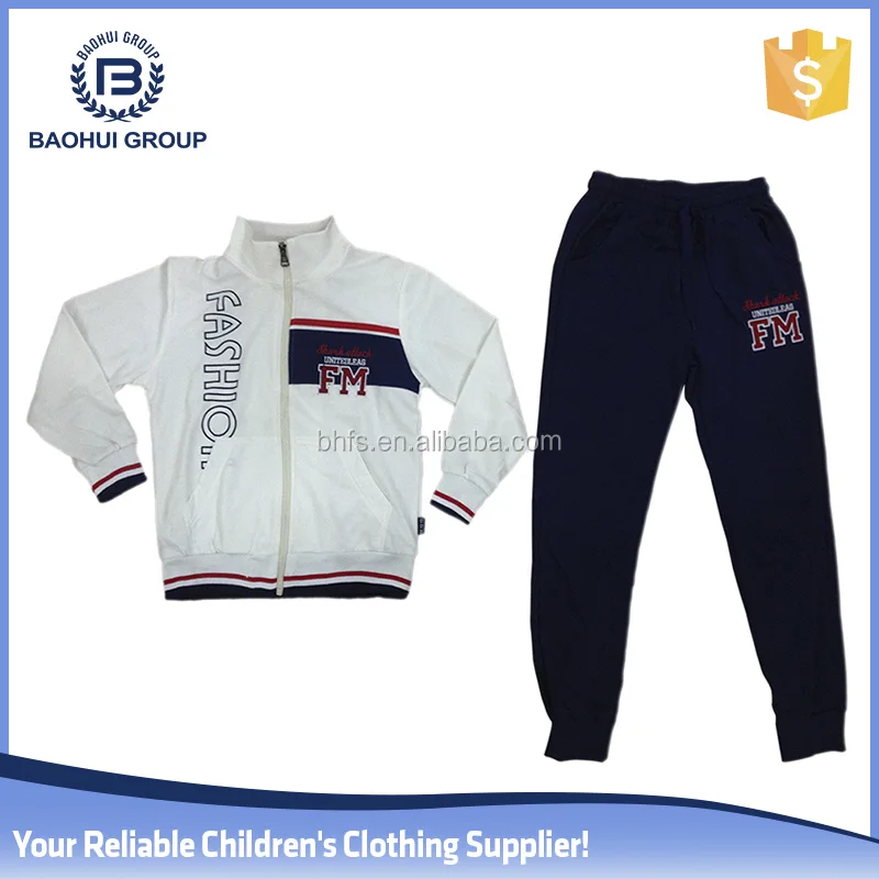 China Manufacturers Kids Tracksuits Cheap China Wholesale Boys Clothing