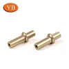 High Quality Automatic Lathe Machining Brass Spring Loaded Long Push Pin