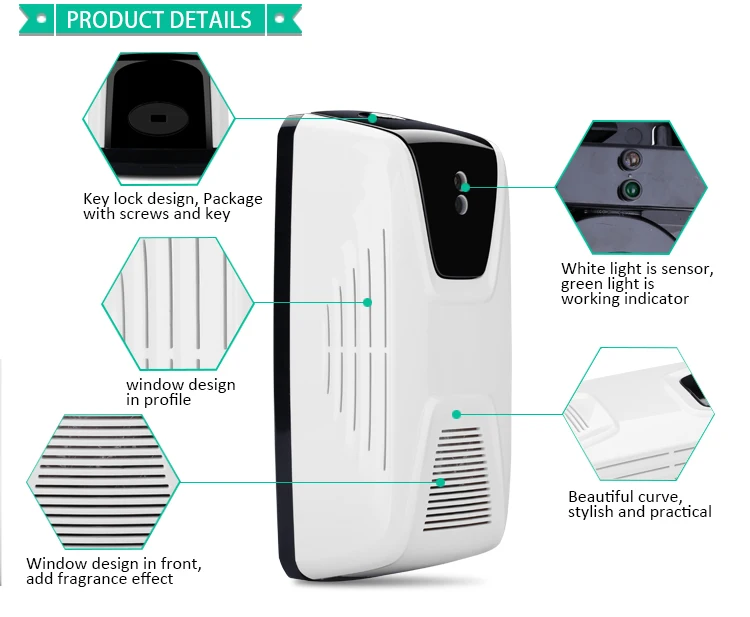 New Top Quality Motion Sensor Smart Automatic Fan Air Freshener Dispenser Buy Air Freshener