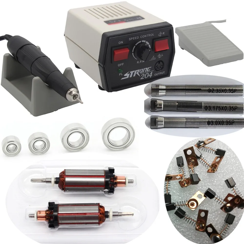 35000rpm 65w Power Tool Spare Parts Jewelry Engraving Tool Micromotoor