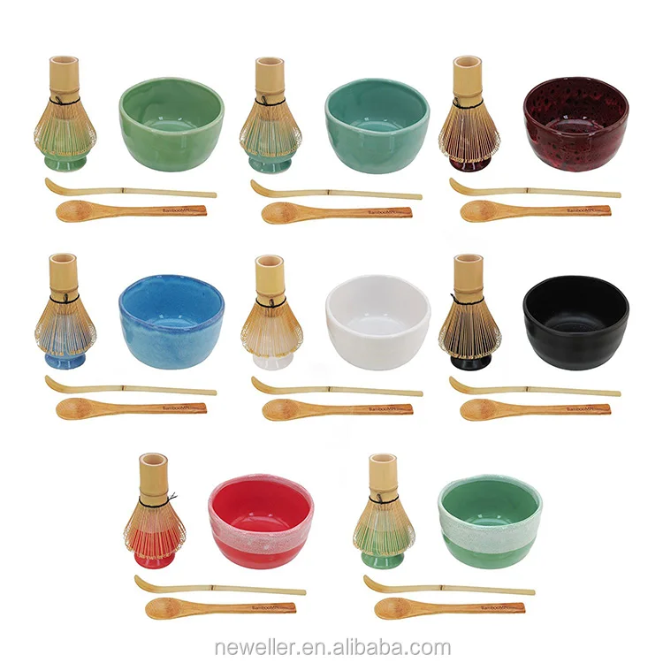 Ce Grade Traditional 100 Matcha Whisk And Bowl Set Sample Available